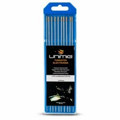 UNIMIG 2.4mm WL15 1.5 Percent Lanthanated Tungsten Electrodes - 10 Pack PTR0002-24