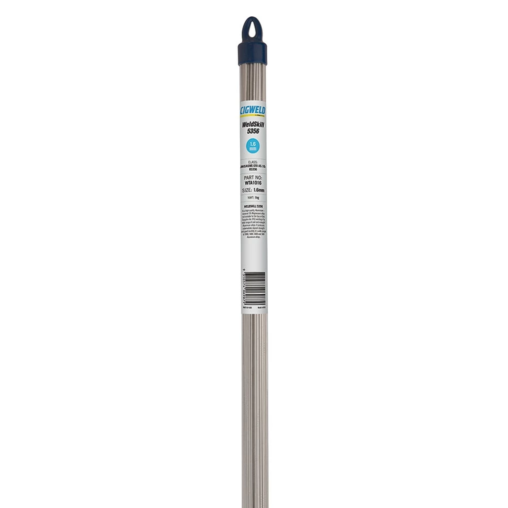 CIGWELD 1.6mm 1kg Aluminium TIG Filler Rod WTA1016 1 CIGWELD 1.6mm 1kg Aluminium TIG Filler Rod WTA1016
