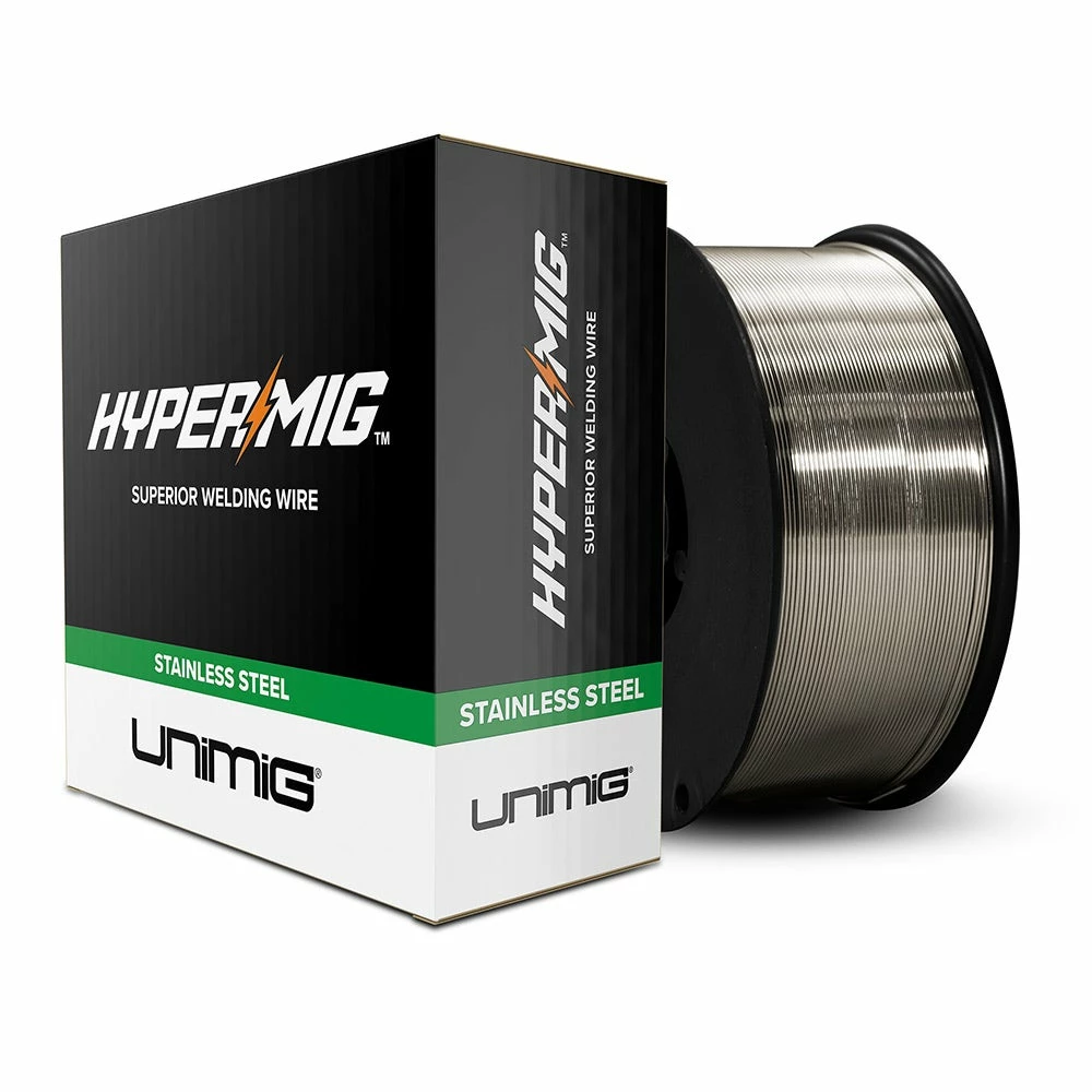 UNIMIG 0.8mm 1kg 316LSi Stainless Steel MIG Wire SS316LSI-0.8-1 1 UNIMIG 0.8mm 1kg 316LSi Stainless Steel MIG Wire SS316LSI-0.8-1