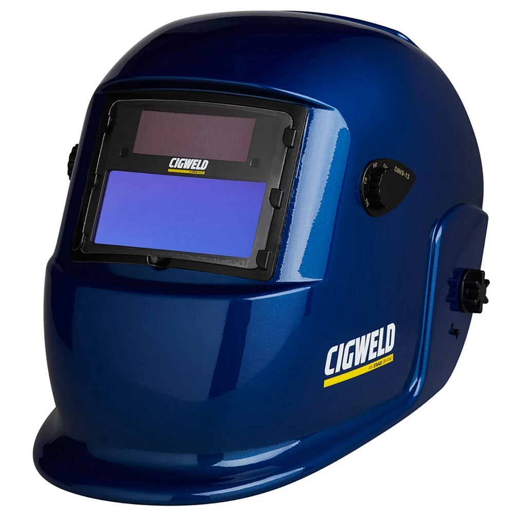 CIGWELD WeldSkill Auto Darkening Welding Helmet Blue 454305 1 CIGWELD WeldSkill Auto Darkening Welding Helmet Blue 454305