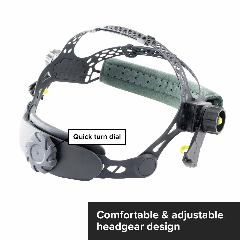 MICHIGAN Pro XL View Variable Shade Auto Darkening Welding Helmet - Black MIC1000VS3 9 MICHIGAN Pro XL View Variable Shade Auto Darkening Welding Helmet - Black MIC1000VS3 - Image 9