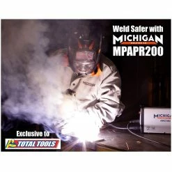 MICHIGAN PAPR Auto Darkening Welding Helmet MPAPR200 -UNIMIG shop unnamed file 582
