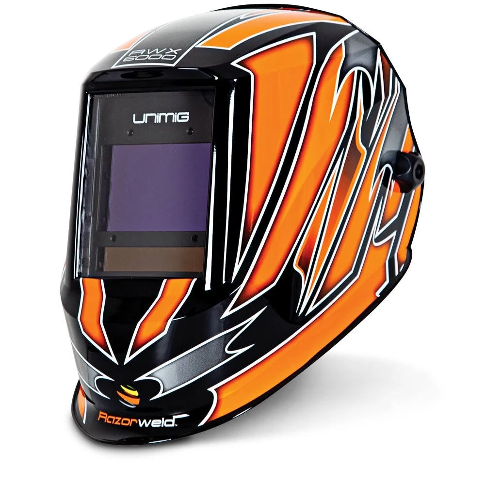 UNIMIG Razorweld Automatic Welding Helmet UMRWWH 1 UNIMIG Razorweld Automatic Welding Helmet UMRWWH