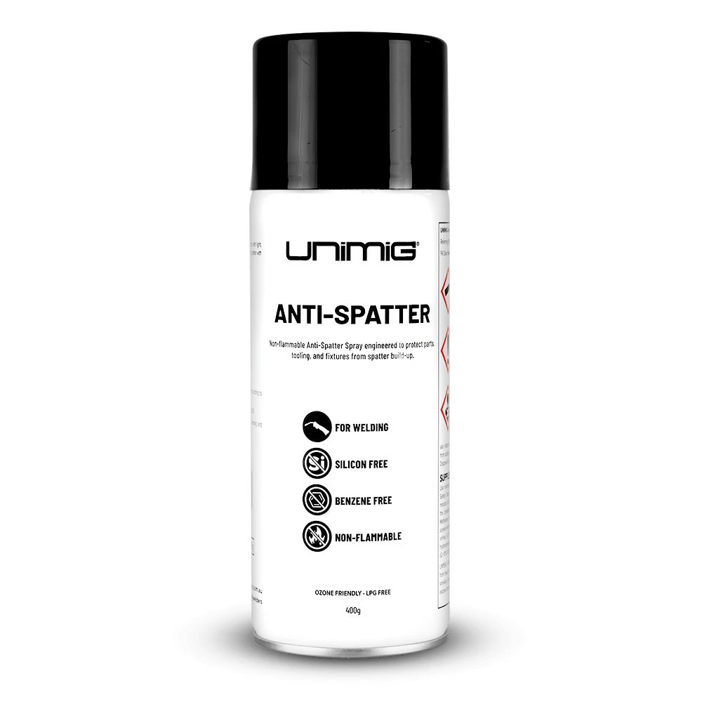 UNIMIG 400g Aerosol Anti-Spatter Spray AS400 1 UNIMIG 400g Aerosol Anti-Spatter Spray AS400