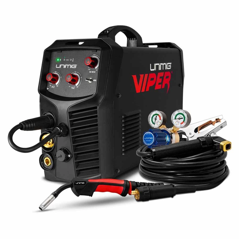 UNIMIG Viper 182 MK II MIG/STICK Welder Bundle PK11052 2 UNIMIG Viper 182 MK II MIG/STICK Welder Bundle PK11052 - Image 2
