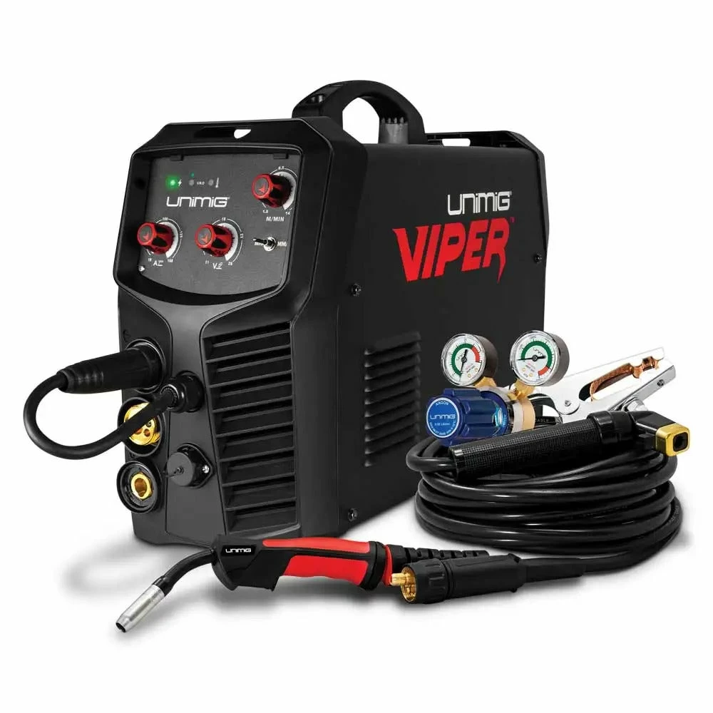 UNIMIG Viper 182 MK II MIG/STICK Welder Bundle PK11052 3 UNIMIG Viper 182 MK II MIG/STICK Welder Bundle PK11052 - Image 3