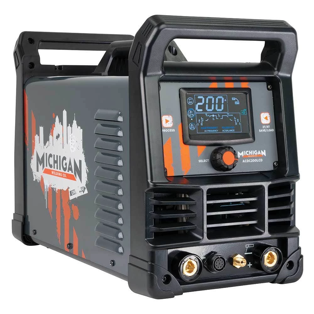 MICHIGAN 200A LCD AC/DC TIG Welder ACDC200LCD 1 MICHIGAN 200A LCD AC/DC TIG Welder ACDC200LCD