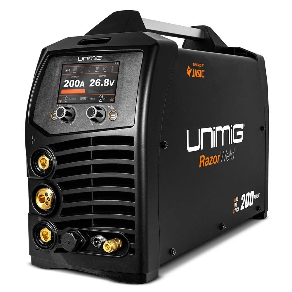 UNIMIG Razor 200 MIG/TIG/STICK Welder U11003K 2 UNIMIG Razor 200 MIG/TIG/STICK Welder U11003K - Image 2