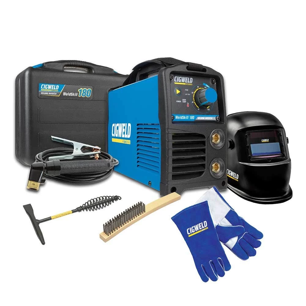 CIGWELD Weldskill 180 Inverter Bundle Pack 1 CIGWELD Weldskill 180 Inverter Bundle Pack